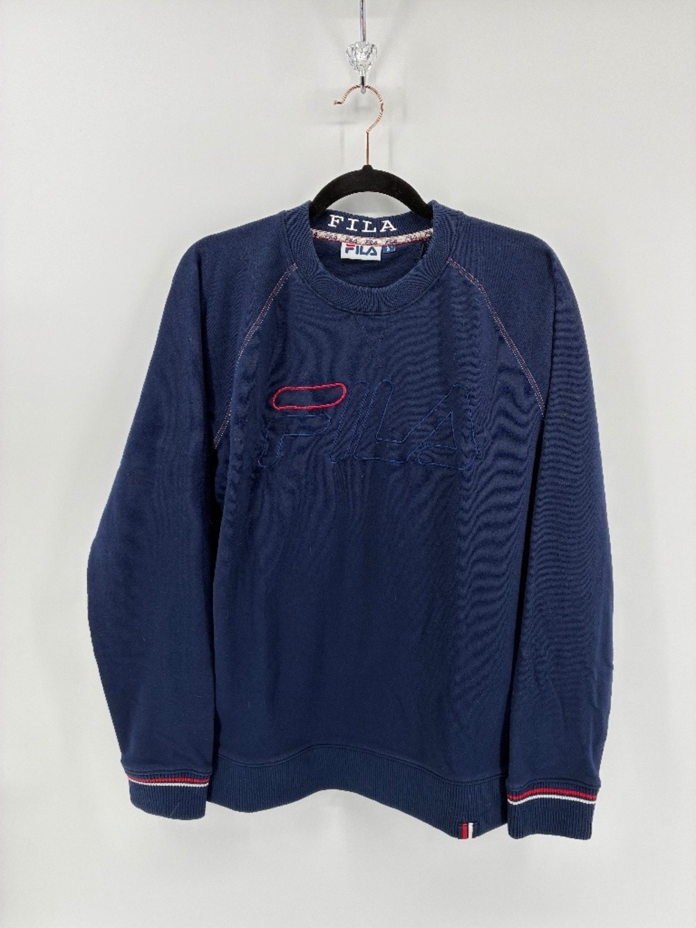 Fila Crewneck Navy Blue Sweater
